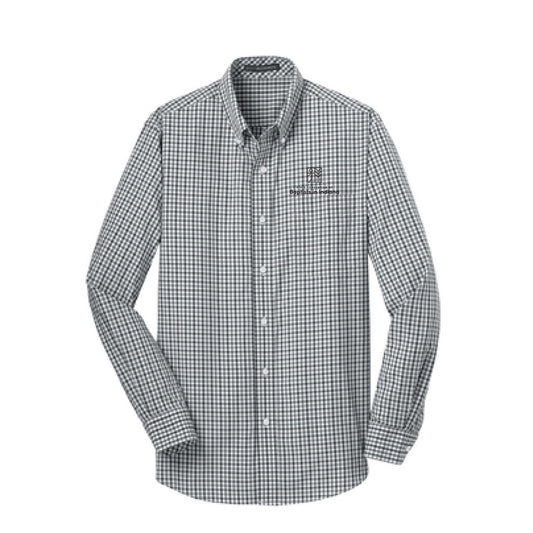 Port Authority Long Sleeve Gingham Easy Care Shirt S654