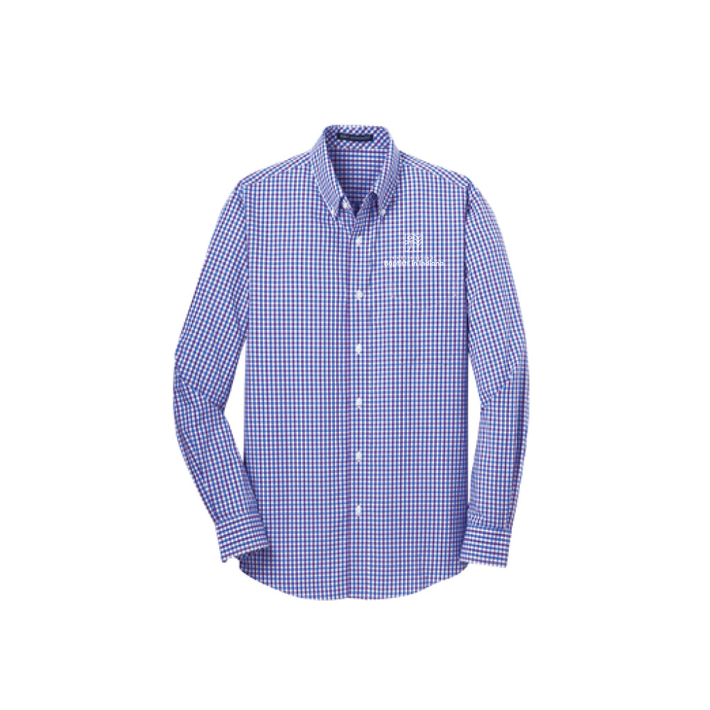 Port Authority Long Sleeve Gingham Easy Care Shirt S654